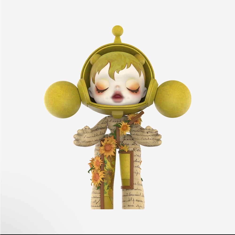 Skullpanda 400% Van Gogh Museum Sunflower
